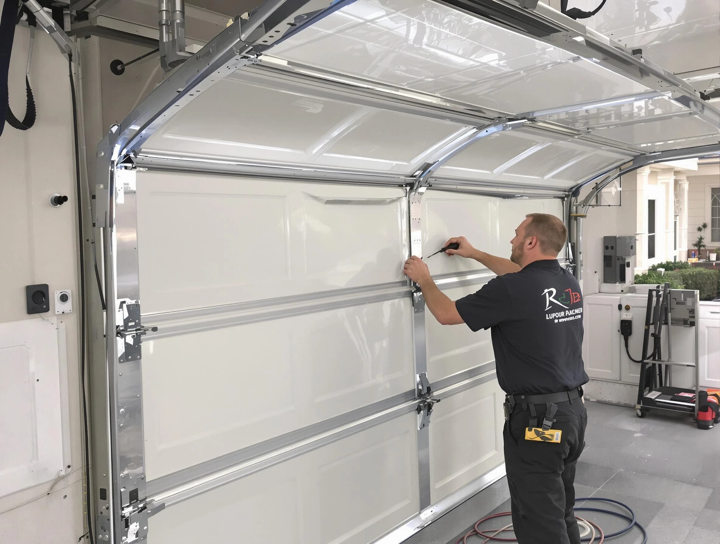 West Mifflin Garage Door Repair professional performing panel repair in West Mifflin