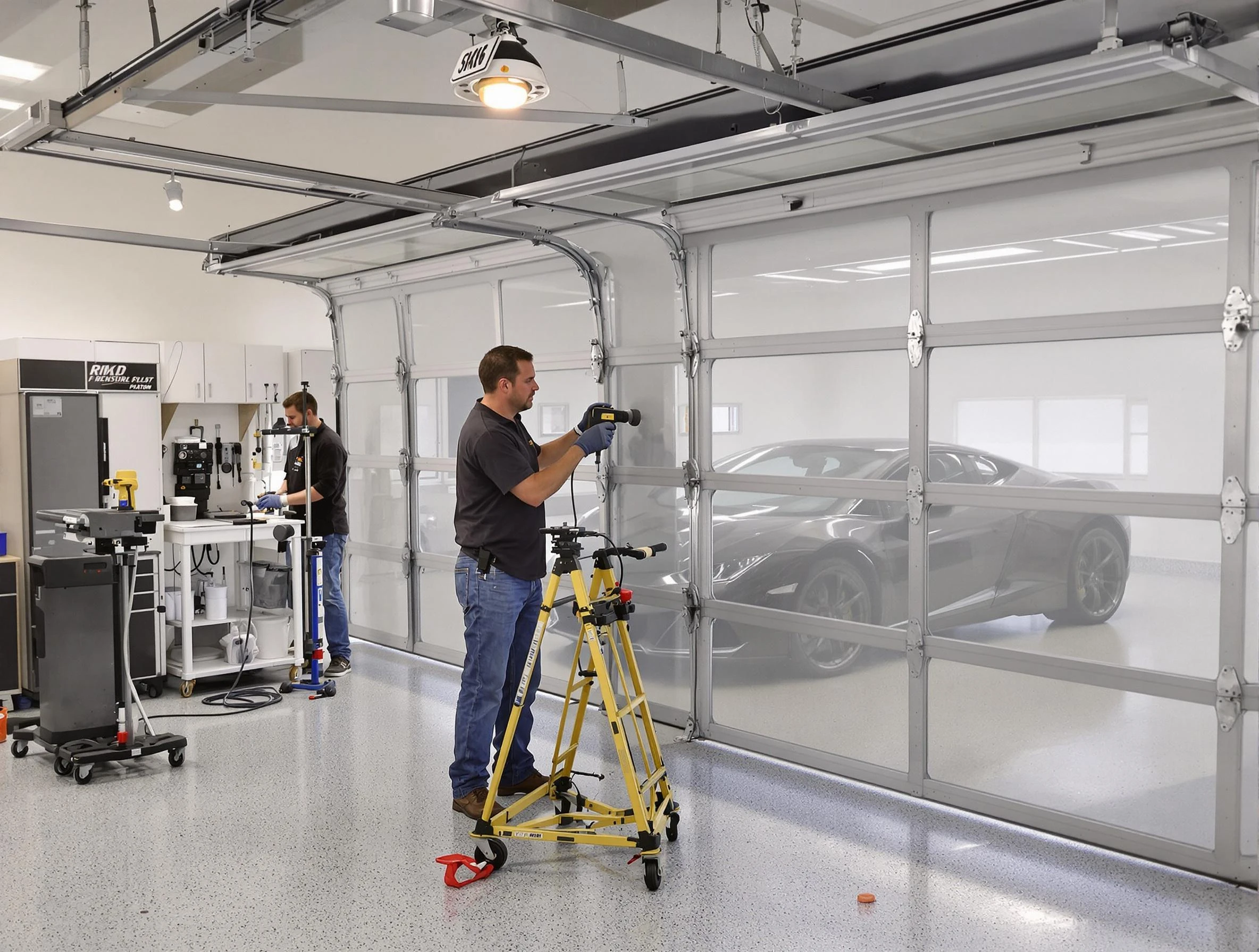 Garage Door Dents Repair in West Mifflin